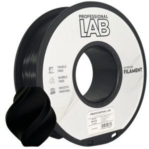 HS PLA black 1 kg 3D spausdinimo filamentas