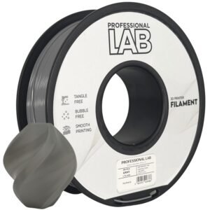 HS PLA gray 1 kg 3D spausdinimo filamentas