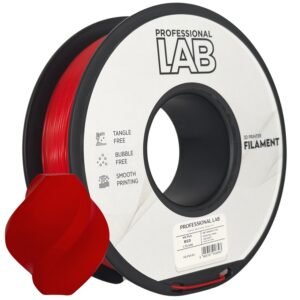 HS PLA red 1 kg 3D spausdinimo filamentas