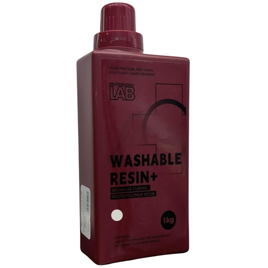 Resin water washable white 1 kg 3D spausdinimo derva