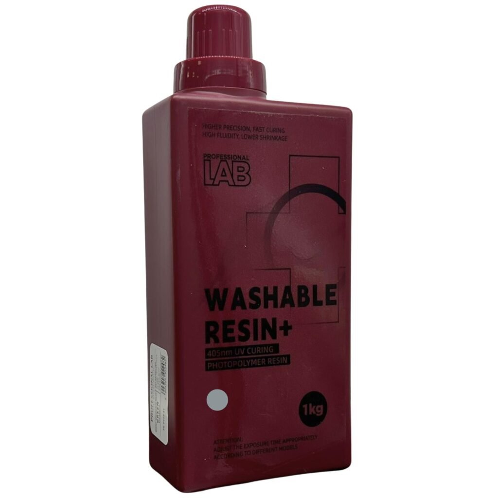 Resin water washable grey 1 kg 3D spausdinimo derva
