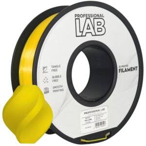 HS PLA yellow 1 kg 3D spausdinimo filamentas