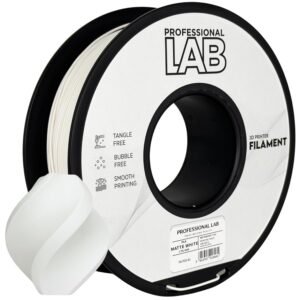 PLA matte white (1 kg) 3D spausdinimo filamentas
