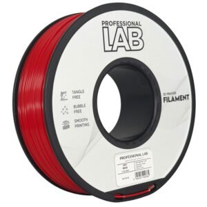 ABS+ red 1 kg 3D spausdinimo filamentas