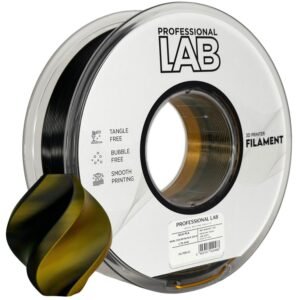 Silk PLA Dual Color black gold (1 kg) 3D spausdinimo filamentas