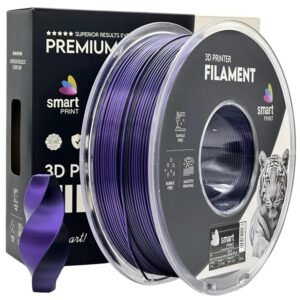 Silk PLA Dual Color black purple 1 kg 3D spausdinimo filamentas