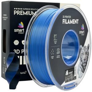 Silk PLA Dual Color black blue (1 kg) 3D spausdinimo filamentas