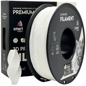 TPU white 1 kg 3D spausdinimo filamentas