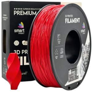 TPU red 1 kg 3D spausdinimo filamentas