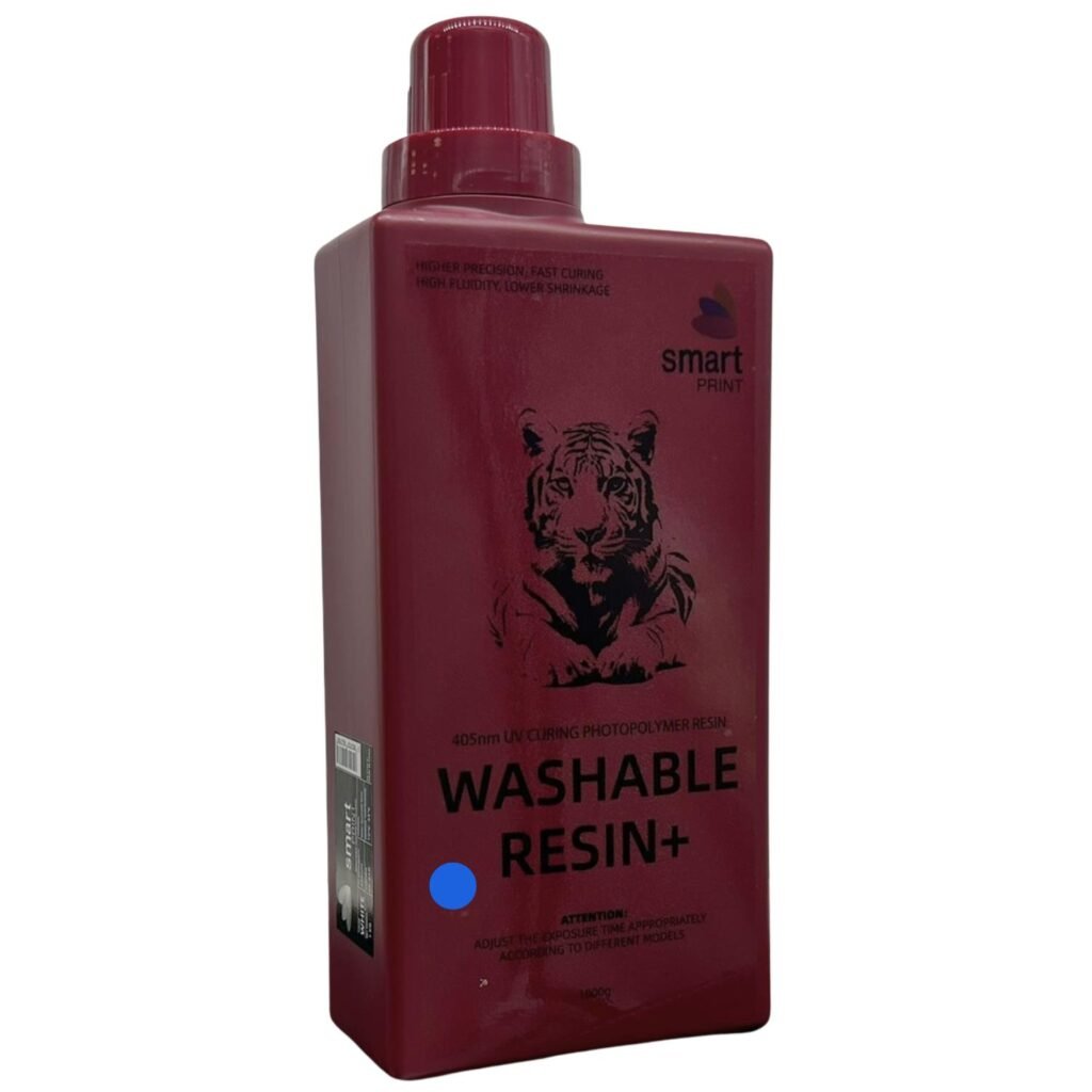 Resin water washable blue 1 kg 3D spausdinimo derva