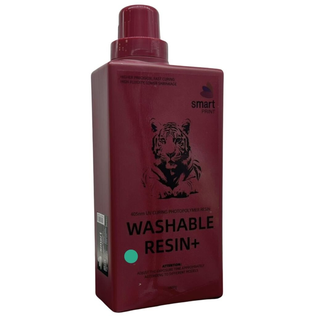 Resin water washable green 1 kg 3D spausdinimo derva