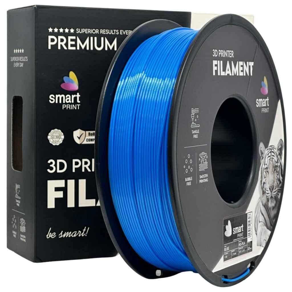 HS PLA blue 1 kg 3D spausdinimo filamentas