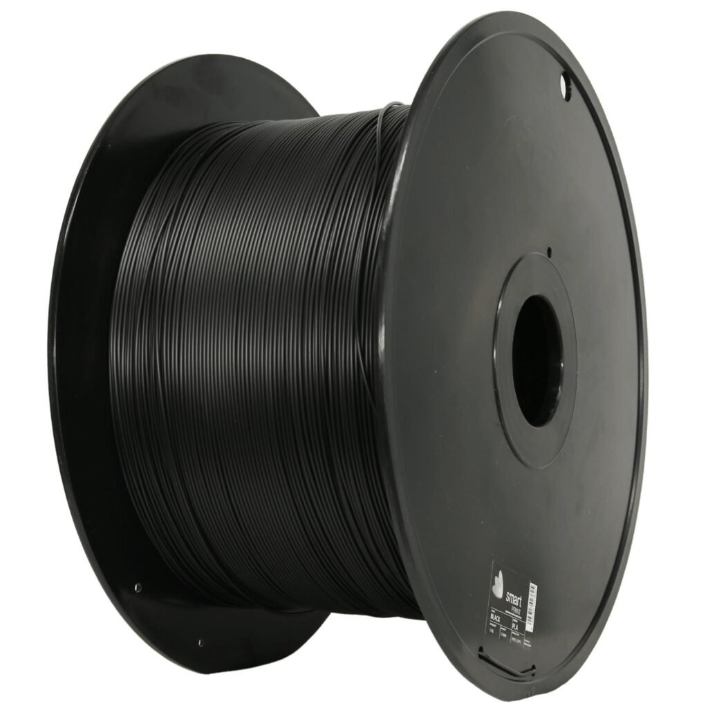 PLA black 5 kg 5 kg 3D spausdinimo filamentas