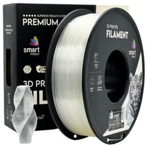 HS PLA transparent 1 kg 3D spausdinimo filamentas