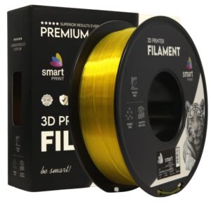 PETG transparent yellow (1 kg) 3D spausdinimo filamentas