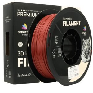 PETG matte red (1 kg) 3D spausdinimo filamentas