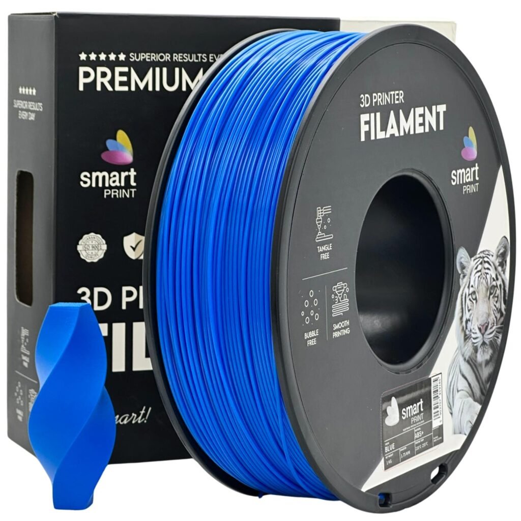 ABS+ blue 1 kg 3D spausdinimo filamentas