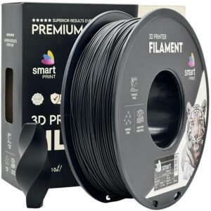 PLA+ black (1 kg) 3D spausdinimo filamentas