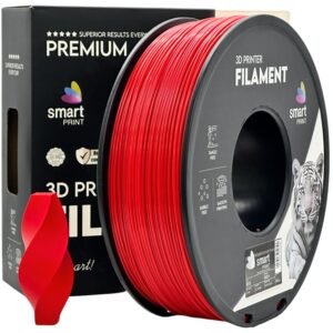 ABS+ red 1 kg 3D spausdinimo filamentas
