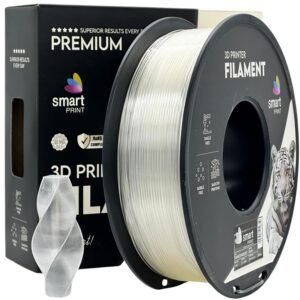 PLA+ transparent (1 kg) 3D spausdinimo filamentas