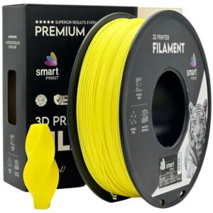 PLA+ yellow 1 kg 3D spausdinimo filamentas