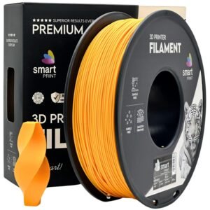 PLA+ orange 1 kg 3D spausdinimo filamentas