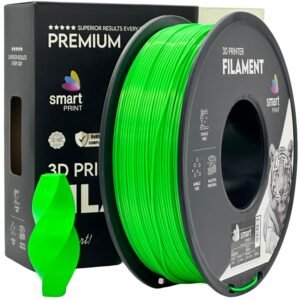 PLA+ green (1 kg) 3D spausdinimo filamentas