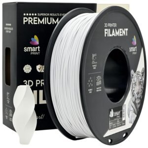 PLA white 1 kg 3D spausdinimo filamentas