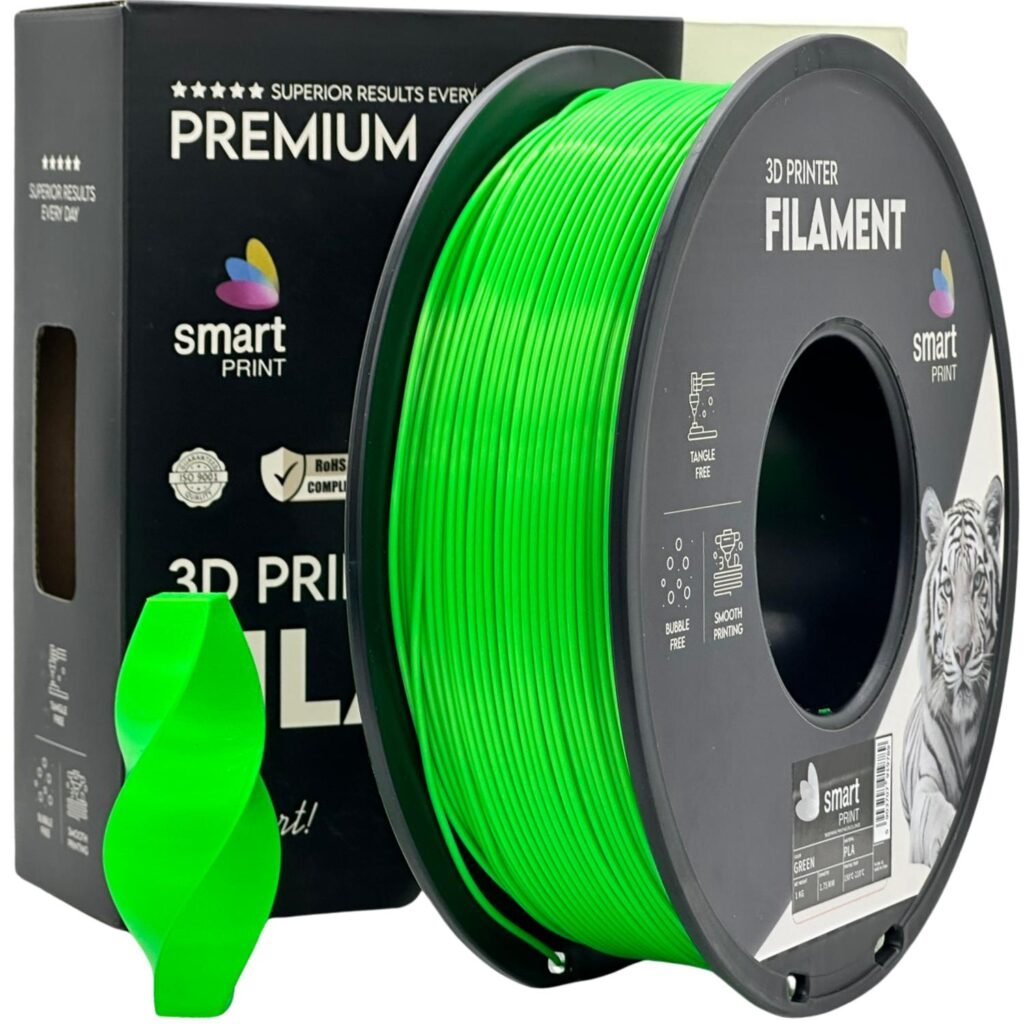 PLA green 1 kg 3D spausdinimo filamentas