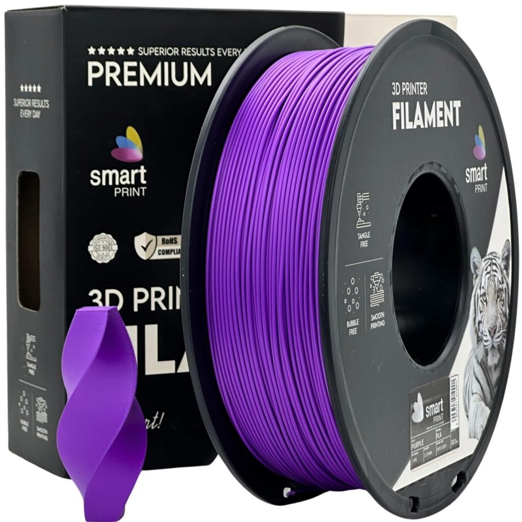 PLA purple 1 kg 3D spausdinimo filamentas