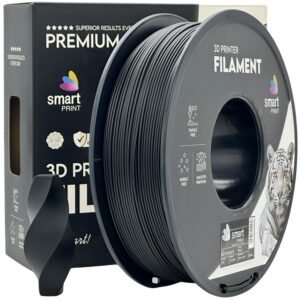 PLA meta black (1 kg) 3D spausdinimo filamentas