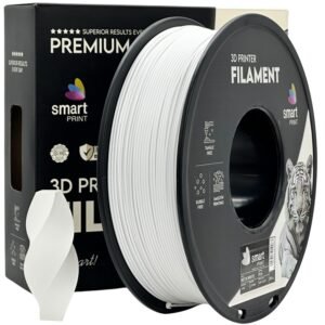 PLA meta white (1 kg) 3D spausdinimo filamentas