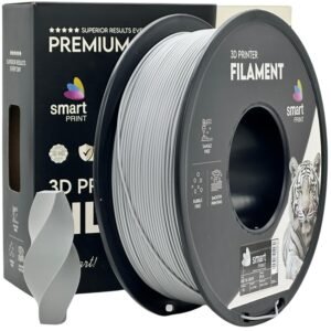 PLA meta gray (1 kg) 3D spausdinimo filamentas