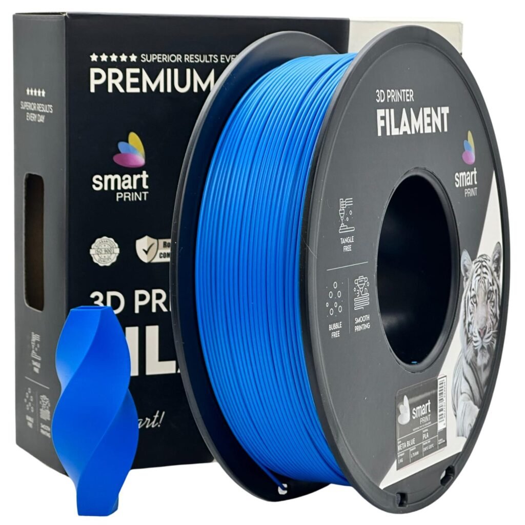 PLA meta blue 1 kg 3D spausdinimo filamentas