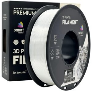 Silk PLA white 1 kg 3D spausdinimo filamentas
