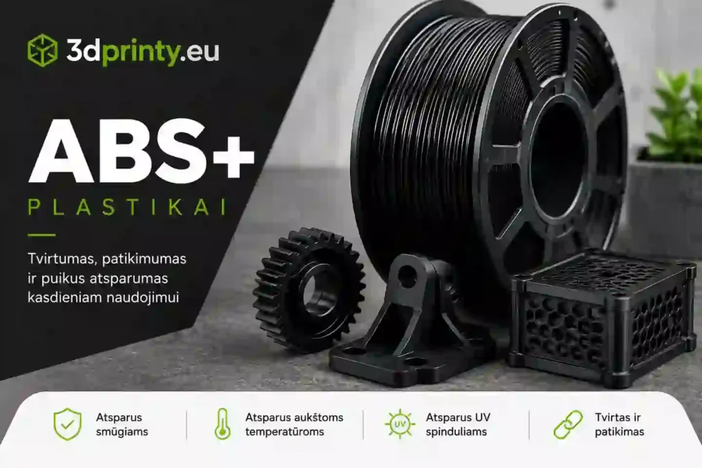 ABS+ plastikas Rokiškyje internetu ir gera kaina  ABS+ plastikas Rokiškyje ABS+ filamentas Rokiškyje ABS+ plastikas internetu ABS+ plast